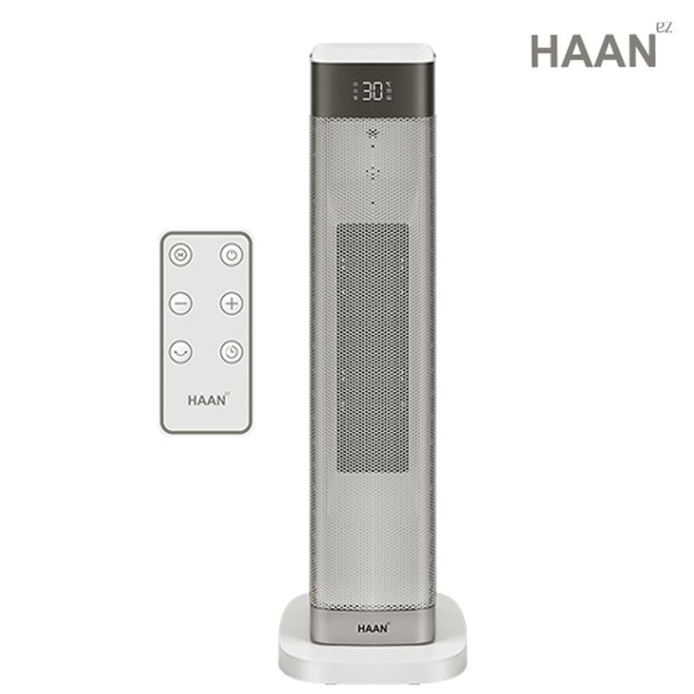 한경희 AI 음성인식 그래핀 PTC 리모컨 타워형 온풍기 전기히터 HA-27000FH