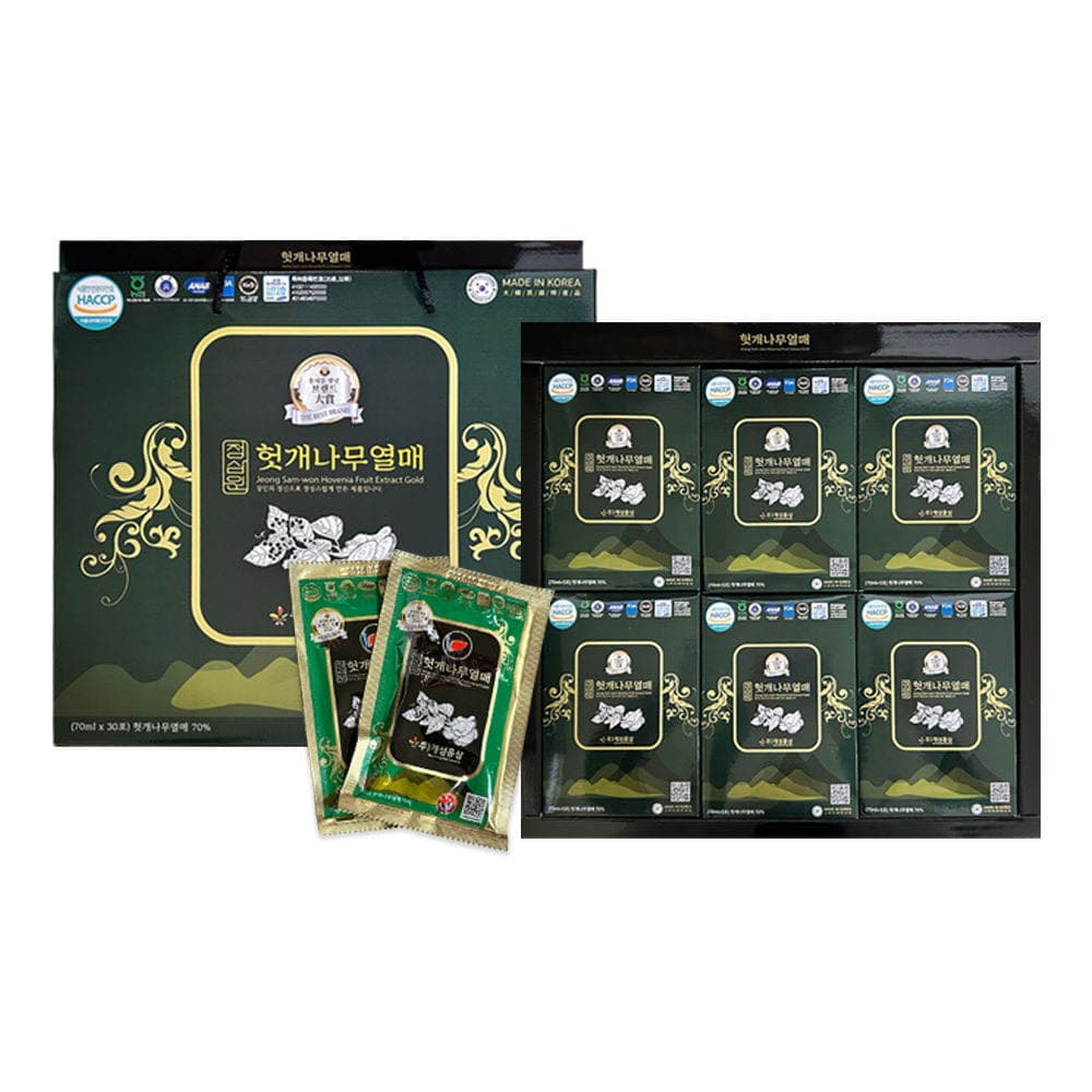 정삼원 헛개나무열매 진액 골드 70ml x 30포