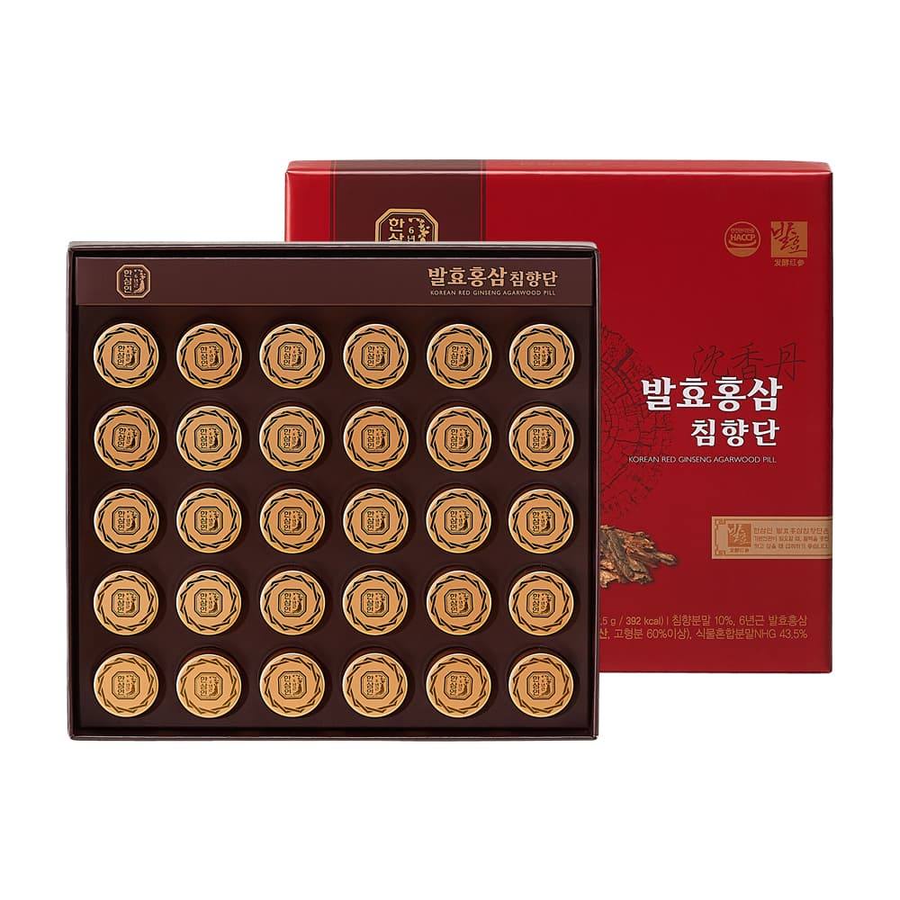 한삼인 발효홍삼 침향단 3.75g x 30환