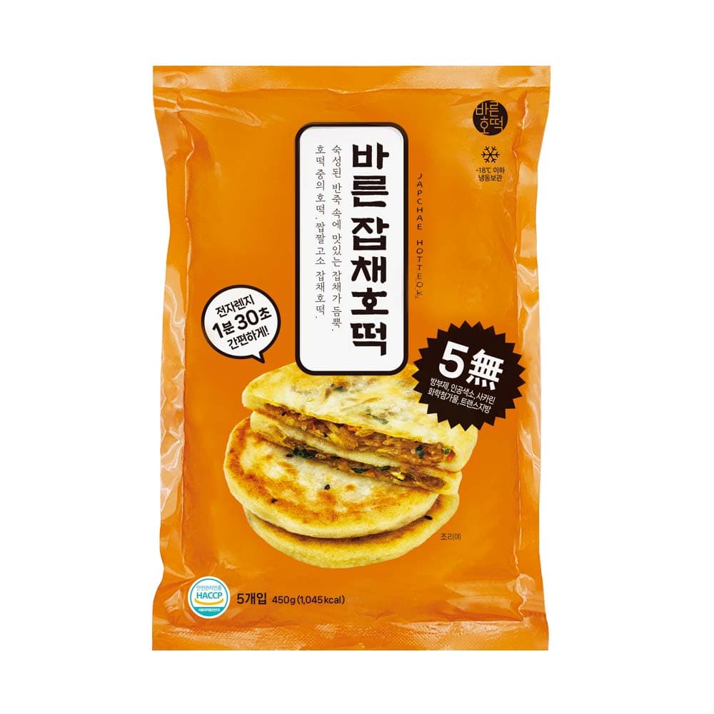 바른 잡채호떡 90g*5개입 x 3박스(총 15개입)